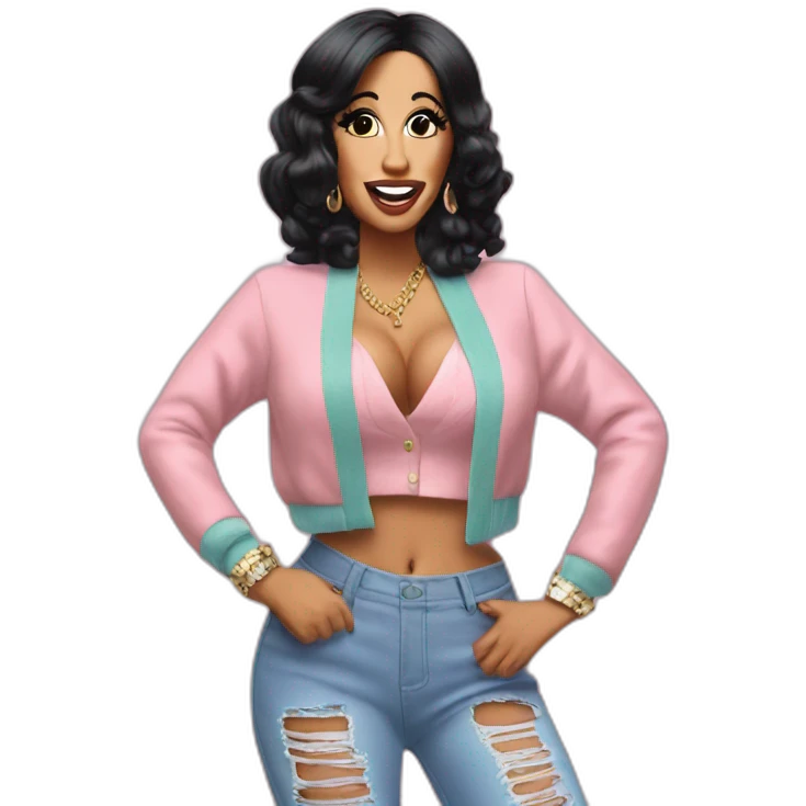 Cardi b emoji