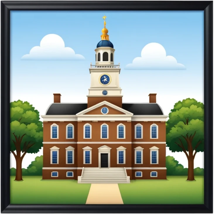 Independence Hall emoji