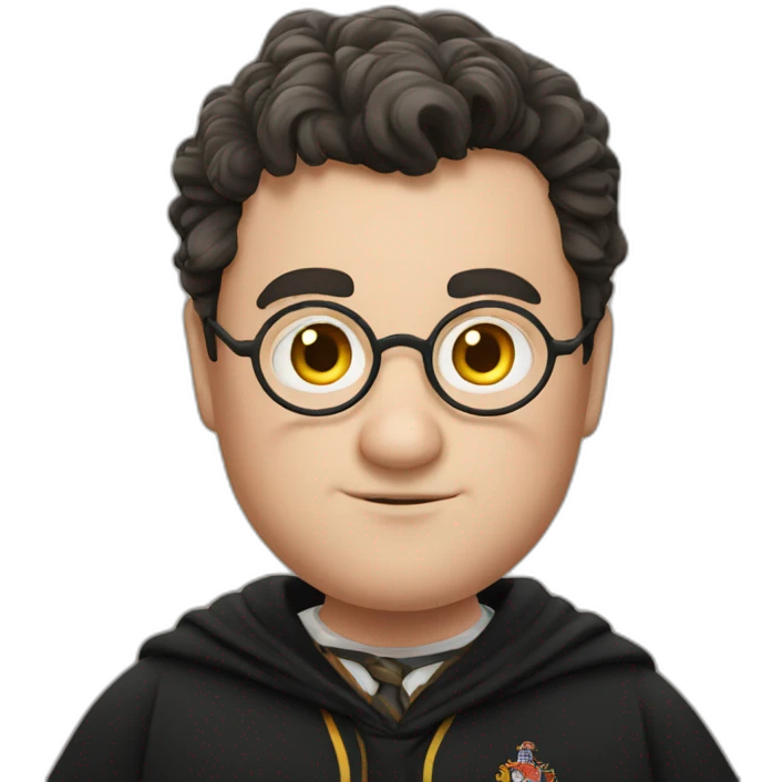 Fat Harry Potter emoji