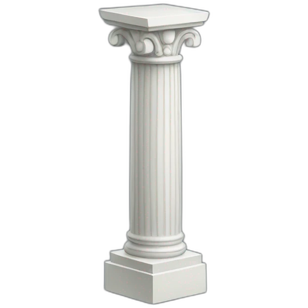 pillar of dollar sign emoji