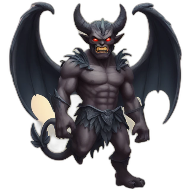 winged demon emoji