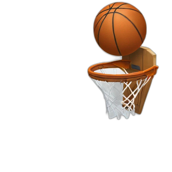 Une planche de basket brisé emoji