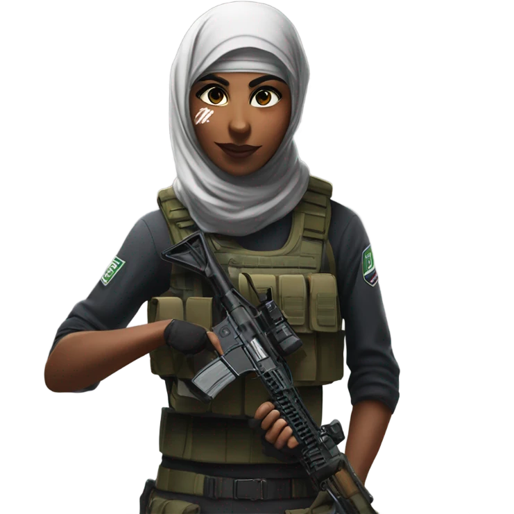 Muslim rainbow six siege operator emoji