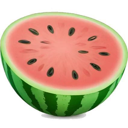 Water melon emoji