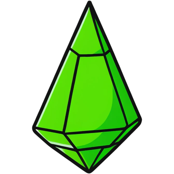 Sims character with green plumbob emoji