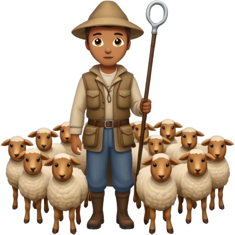 Structure et gouvernance, un berger qui guide son troupeau  emoji
