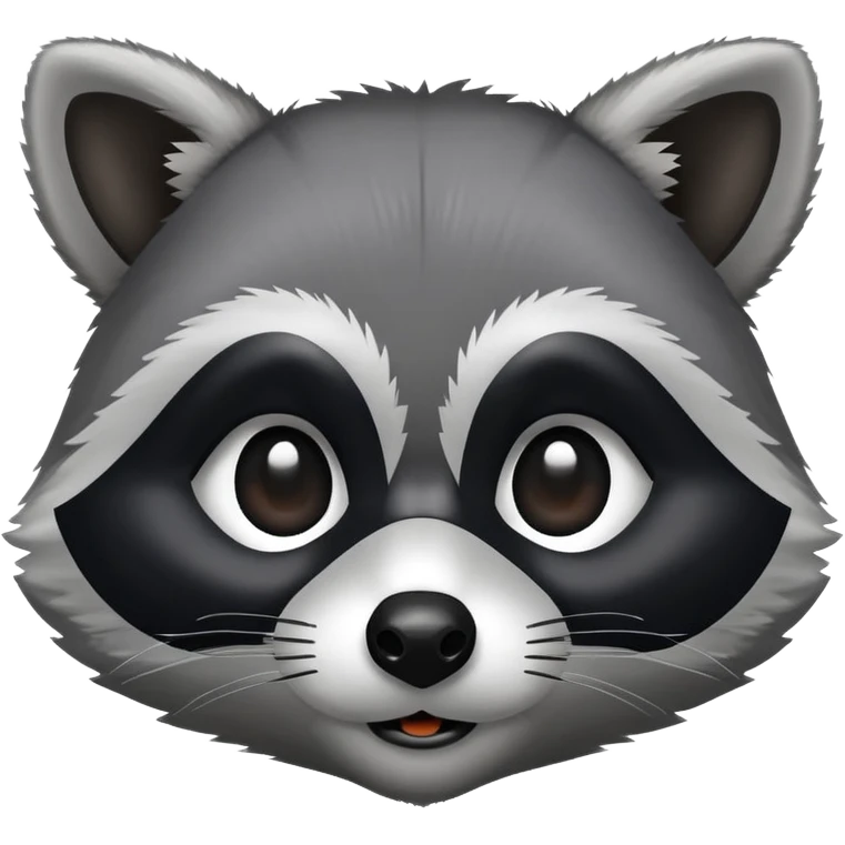 Raccoon face emoji