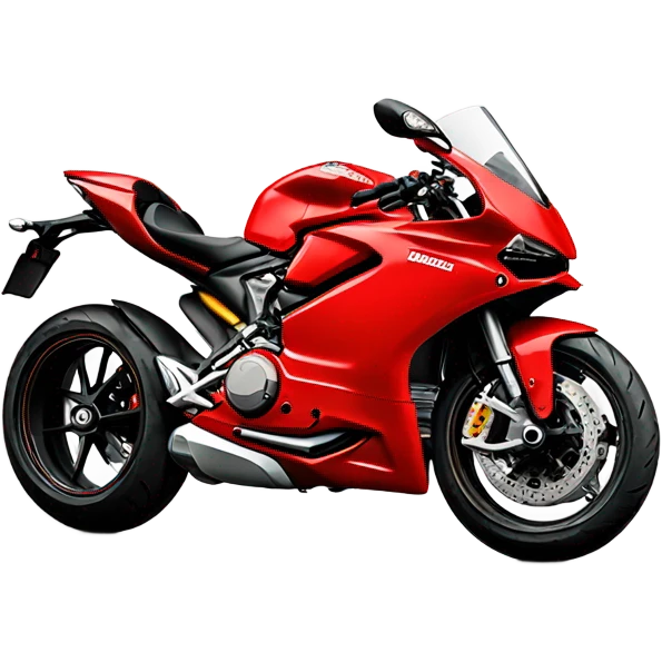 Ducati motorcycle red emoji