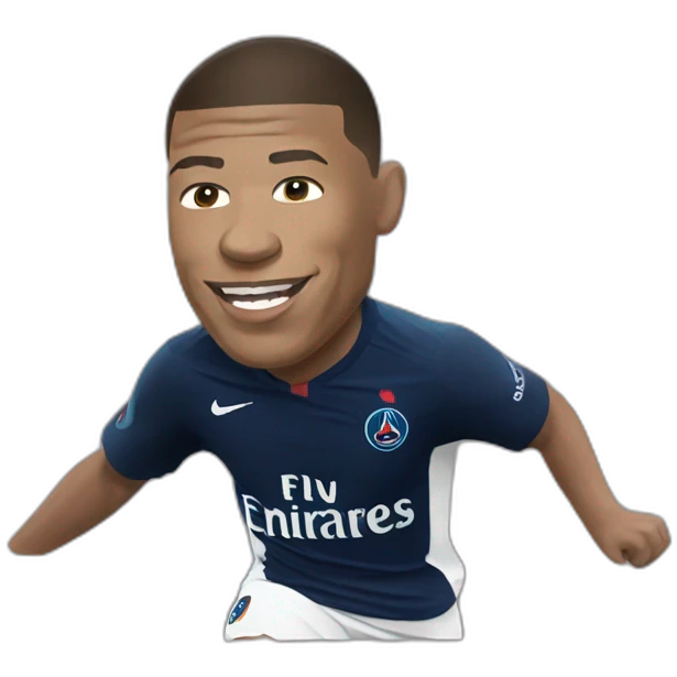 Kylian Mbappé emoji