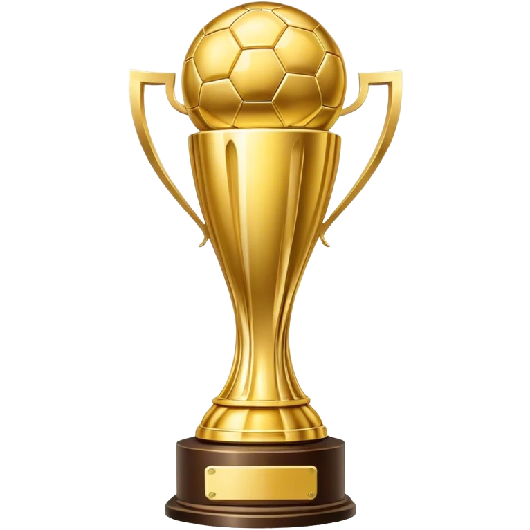 world cup trophy emoji
