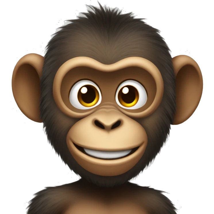 Cheeky monkey  emoji