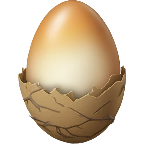 bird egg emoji