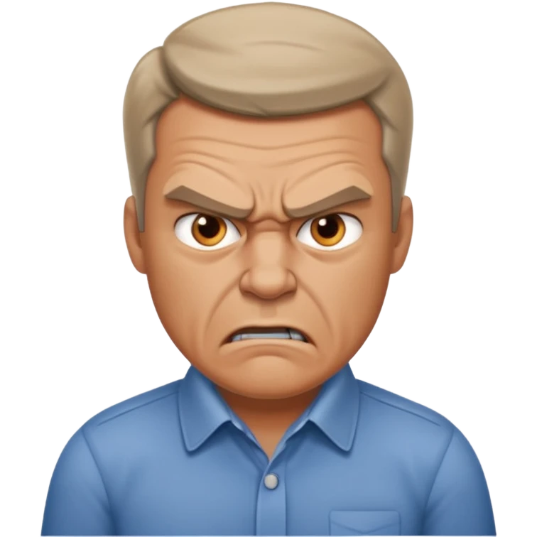Furious Angry dad  emoji