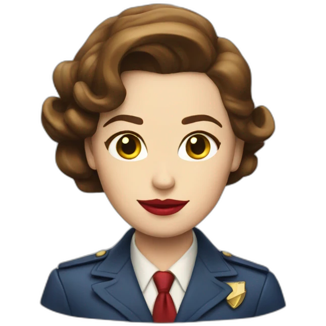 agent carter with emoji