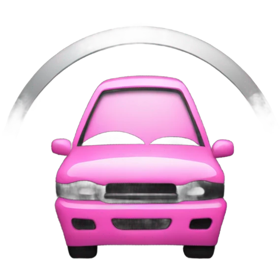 Don’t crash out sign pink  emoji