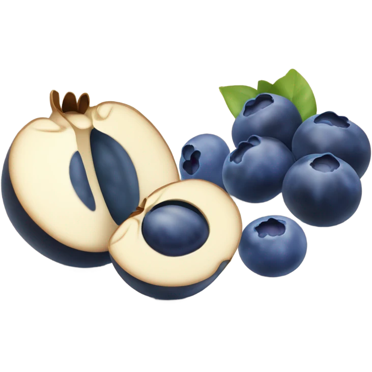 Blueberries  emoji