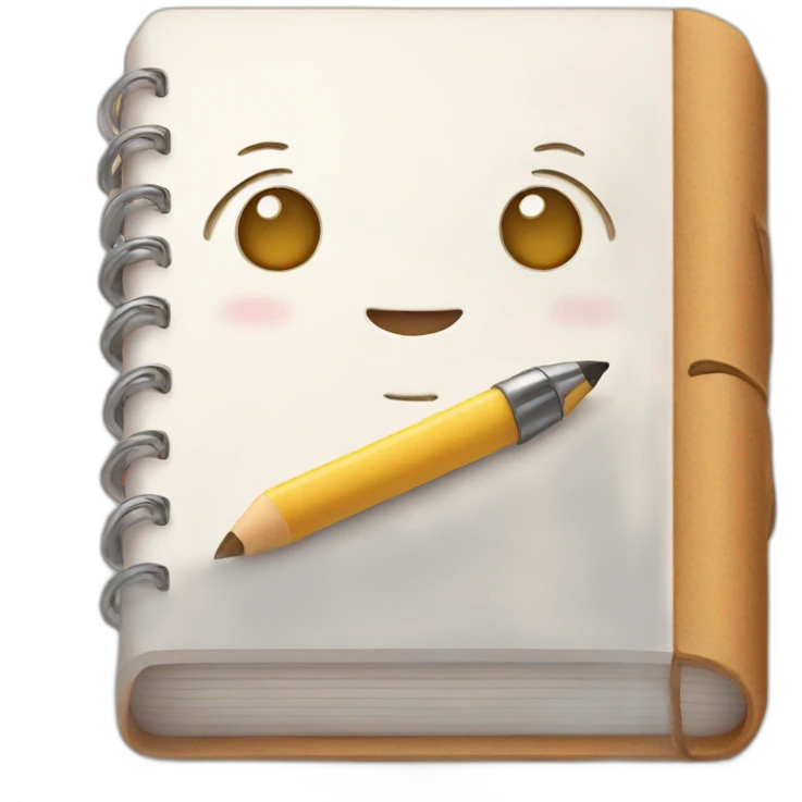 cute diary emoji