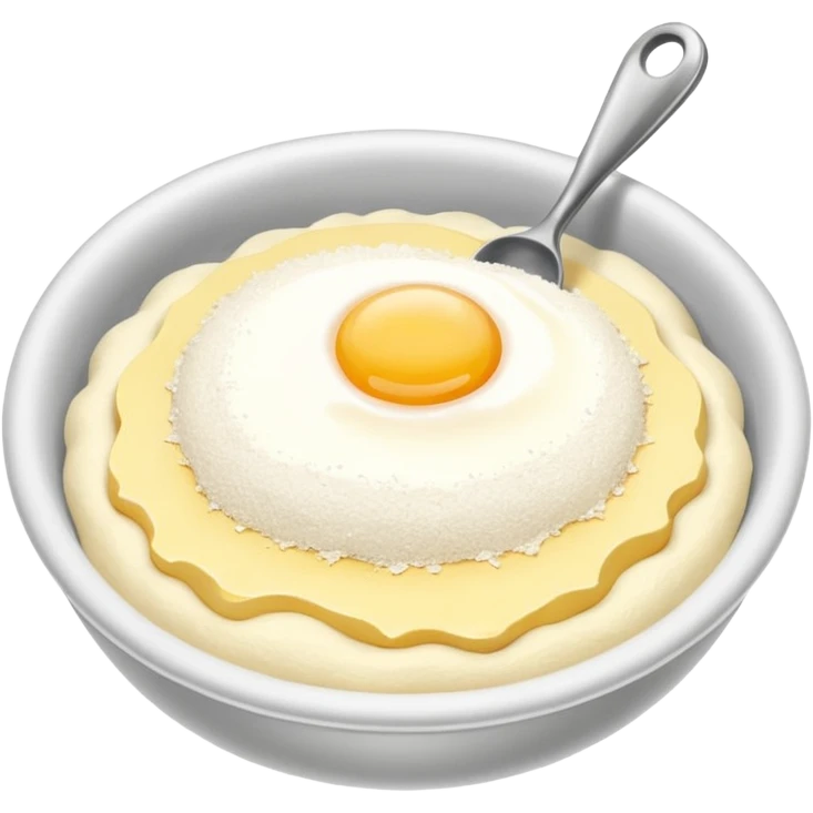 baking ingredients before preparation emoji