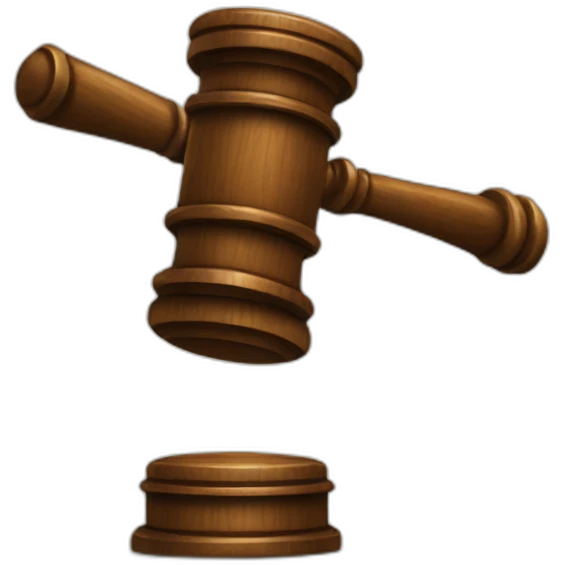 judge gavel emoji