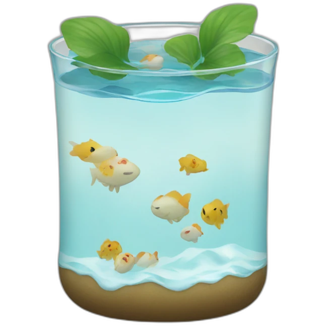 Água letra japonesa emoji