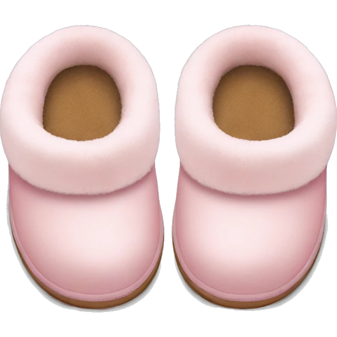 light pink ugg slippers  emoji