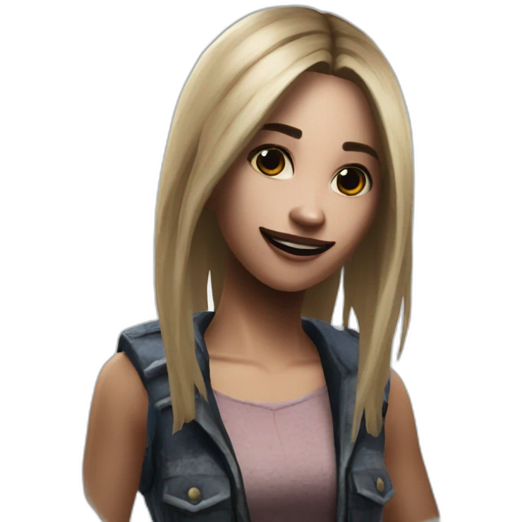 Nea Karlsson from the game called dead by Daylight emoji