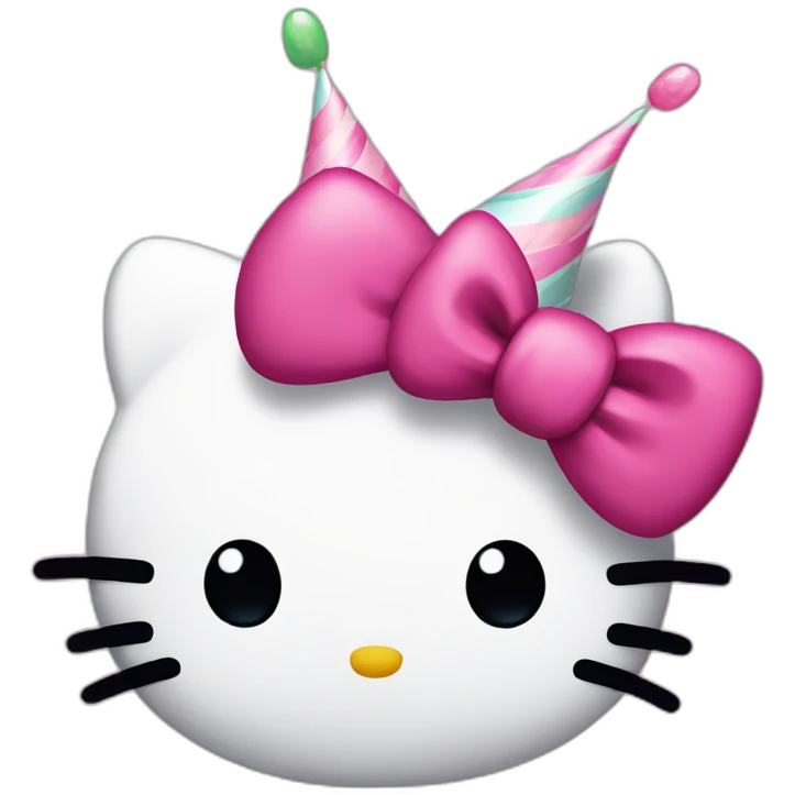 hello kitty birthday's emoji