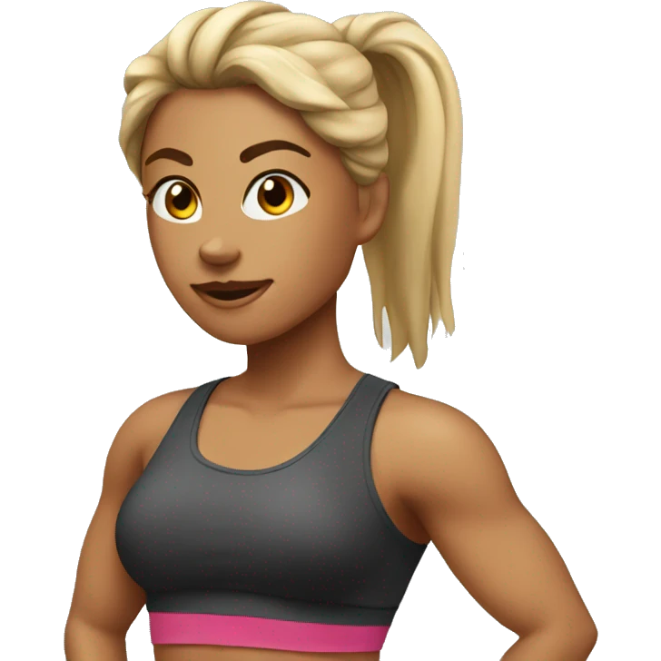 Fitness girls  emoji