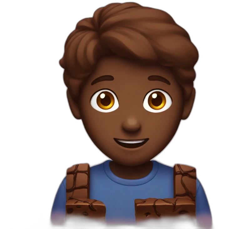Brownie emoji
