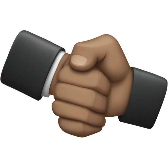 Friends fist bumping emoji