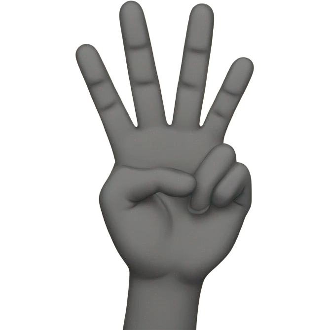 Peace out emoji
