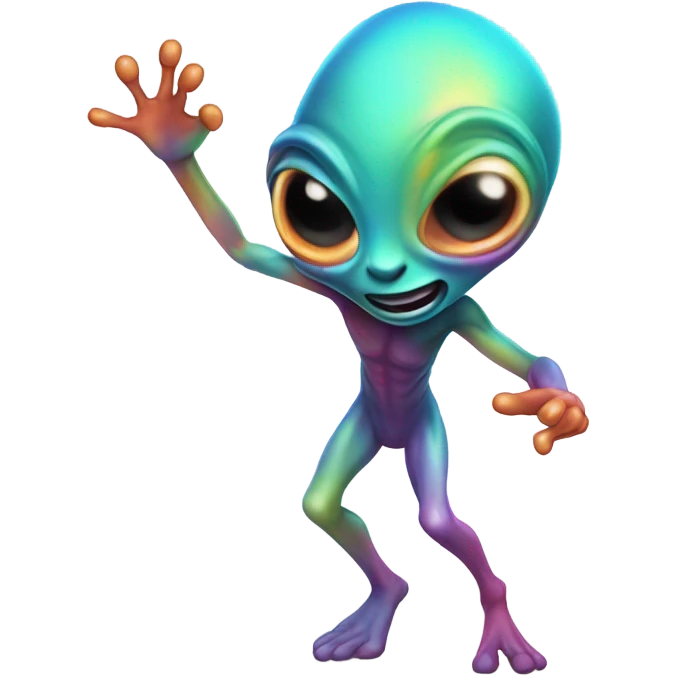 alien dancer emoji
