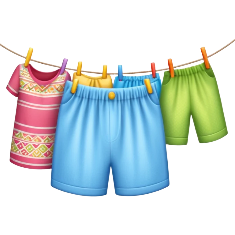 Hanging Laundry emoji