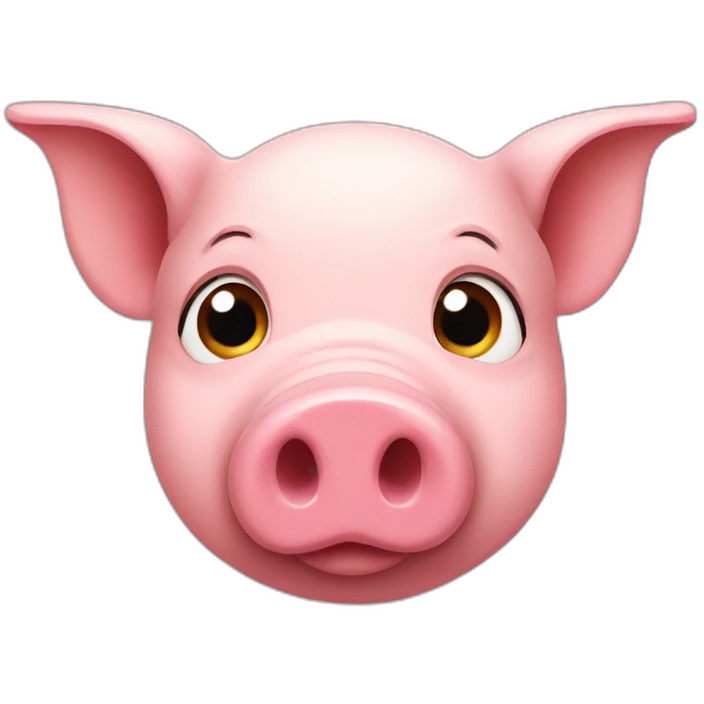 pig with no sign emoji