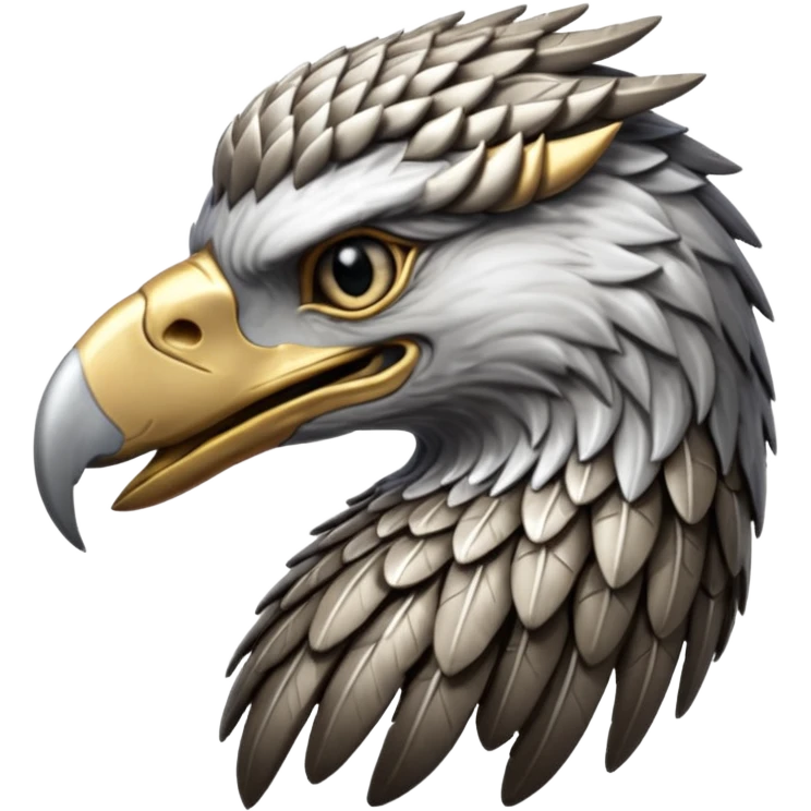 Silver Elder Scrolls Online eagle eating its tail Ouroboro emoji