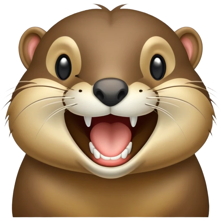 nutria riendo emoji