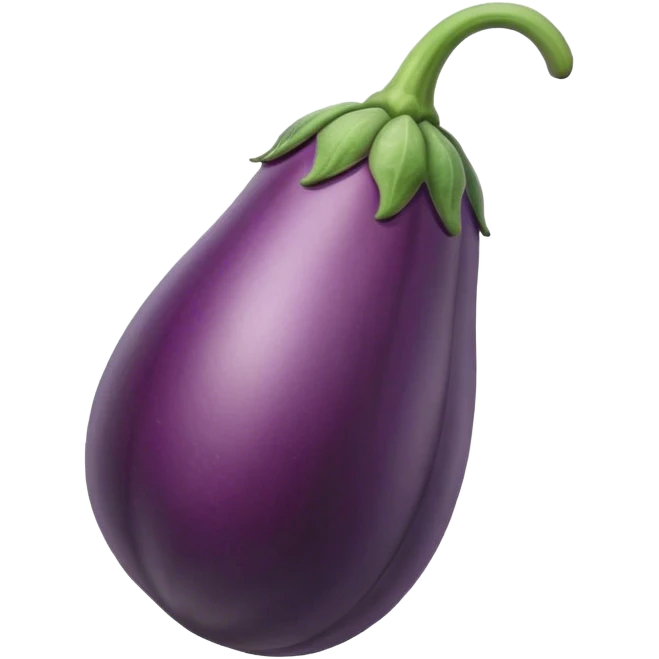 Giant eggplant emoji