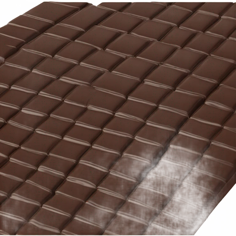 Dark chocolate emoji