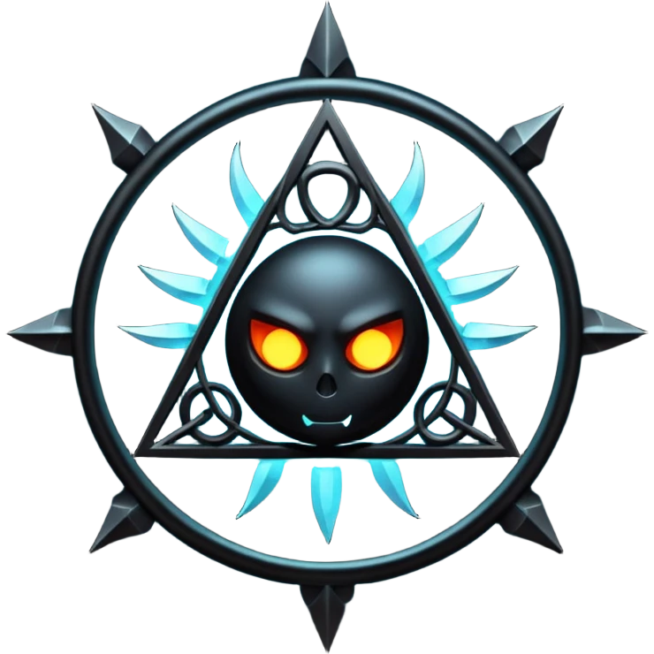 Make a black magic symbol emoji