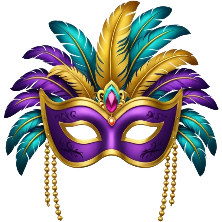 karnaval maskesi emoji