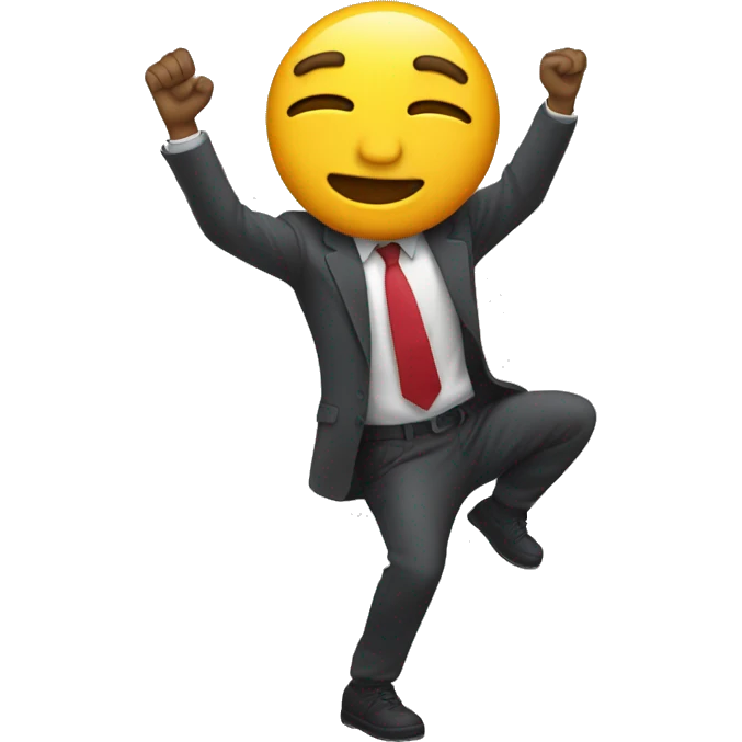 Emoji haciendo el DAB emoji