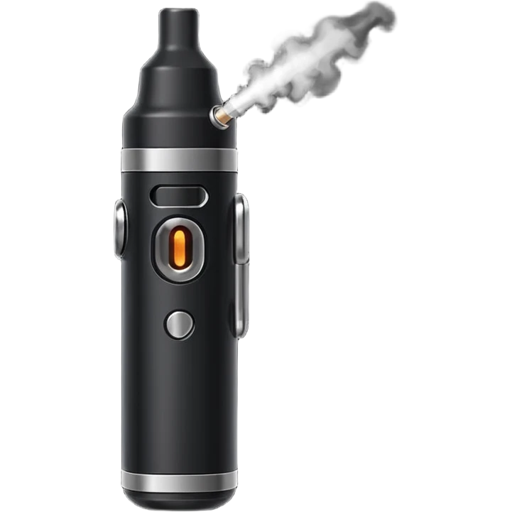 black vape emoji