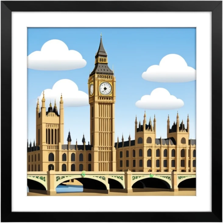 big ben london emoji