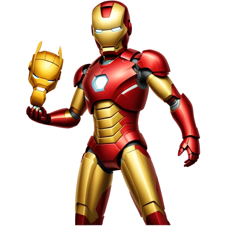 Iron Man superhero emoji