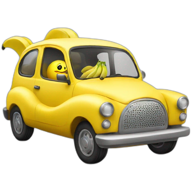 banana car emoji