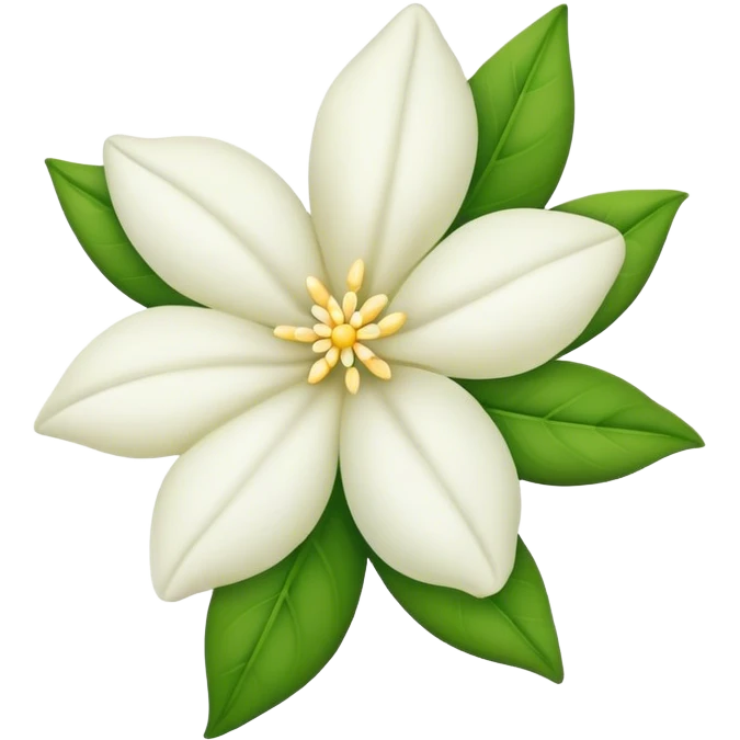 Jasmin flower  emoji