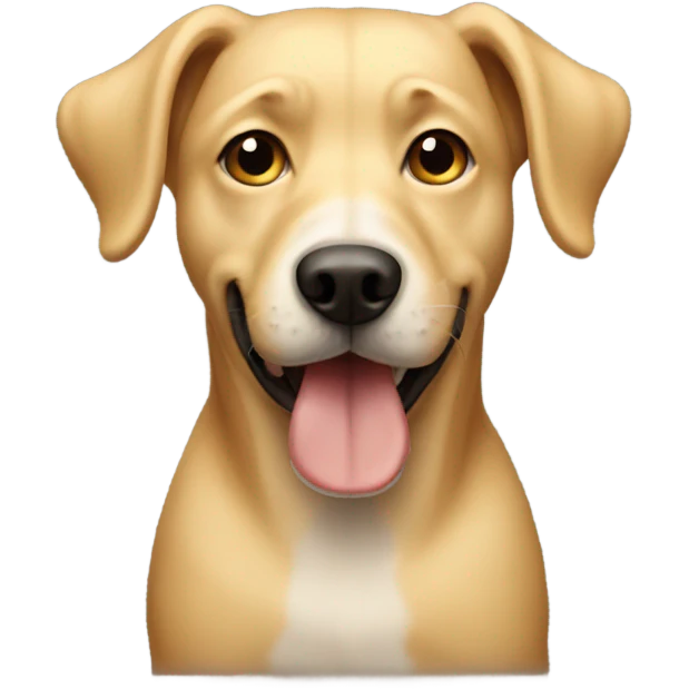 Blonde dog  emoji