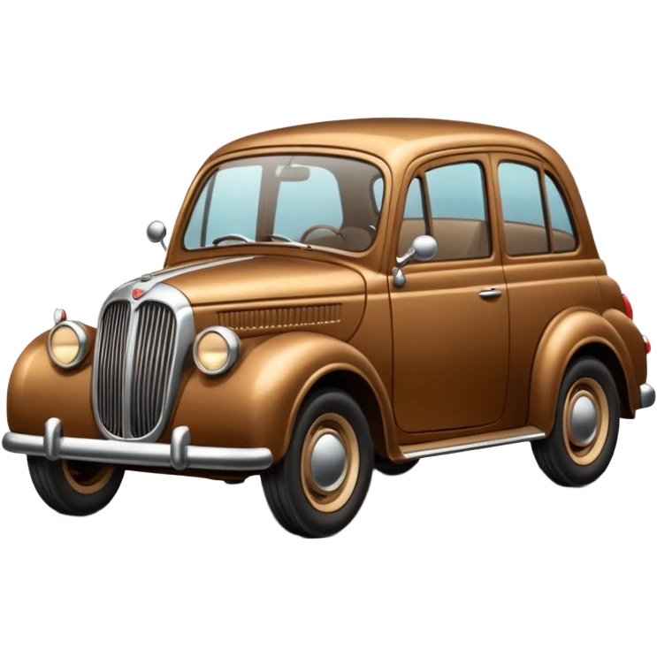 car brown  emoji