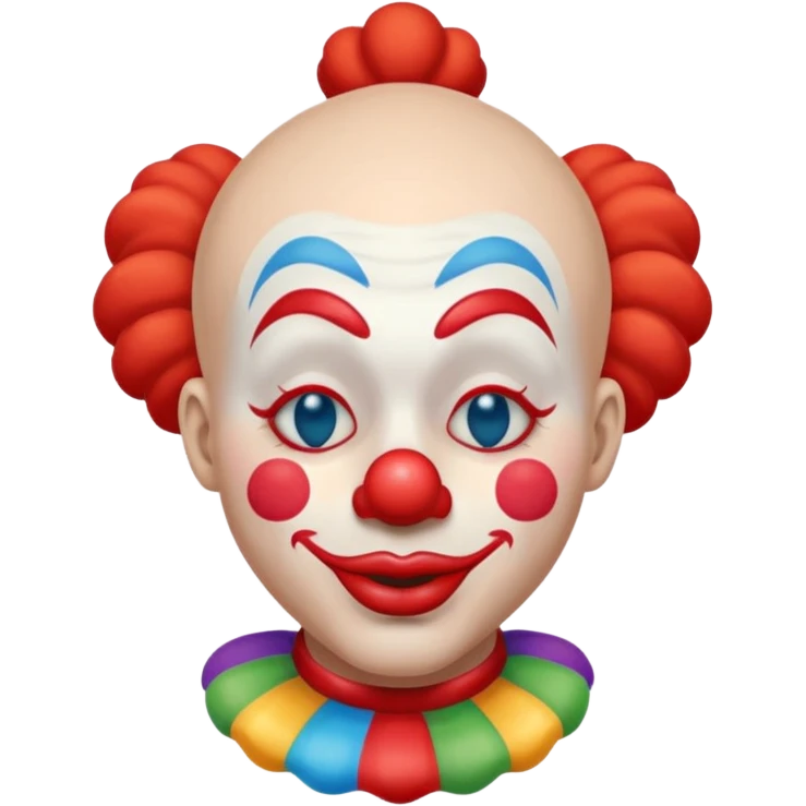 clown eyes closed emoji