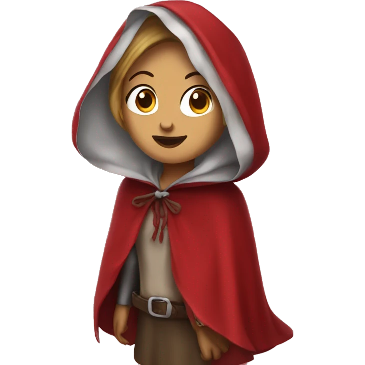 red riding hood emoji